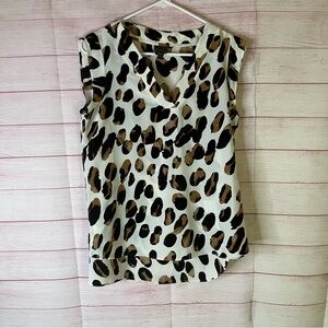 Covington Animal‎ Print Blouse Size Medium